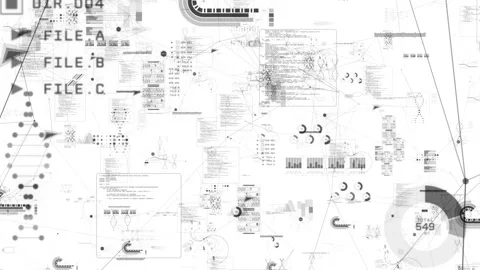 Big Data Insights Neural Network Deep Learning Stock Footage 270662843