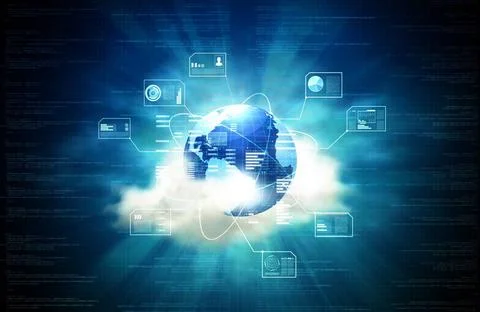  Big Data Internet concept Big Data Internet concept. Worldwide data analy... 스톡 사진