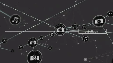 Big data involves large, complex sets challenging traditional processing and Stock Footage 329858366