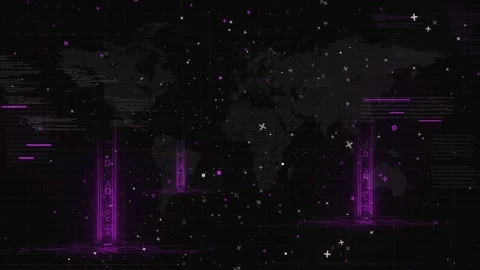 Big Data Lines-1 Stock Footage 169994908