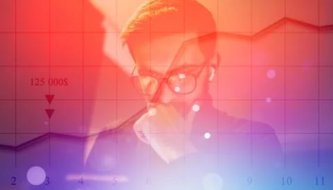 Big data management, digital technology, software development concept. Computer Stock Photos