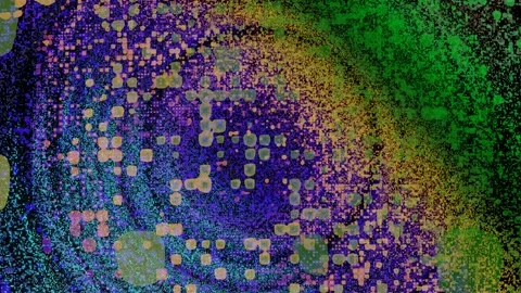 Big data microchip concept. 3d data storage. quantum mind 3d computer artific Stock Footage 140773247