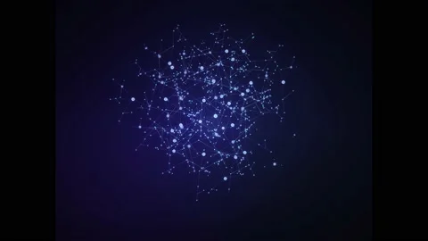 Big Data Network Abstract Background Stock Footage 201311475