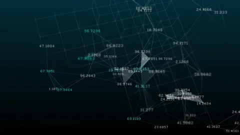 Big data network connection information technology Cloud computing Stock Footage 151938452