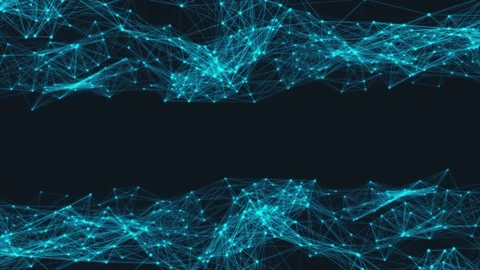 Big data network connection plexus background Stock Footage 128304505