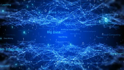 Big data network technology concept Stock Footage 131431370