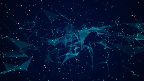 Big Data Network Technology Concept Video Animated Background Stock Footage 337757540