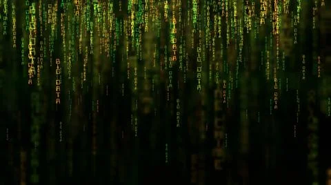 Big data online code concept Foto stock