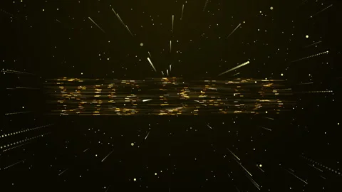 Big Data Particle Digital Data Analysis Big Data, High Tech Blockchain Data 스톡 동영상 346756948