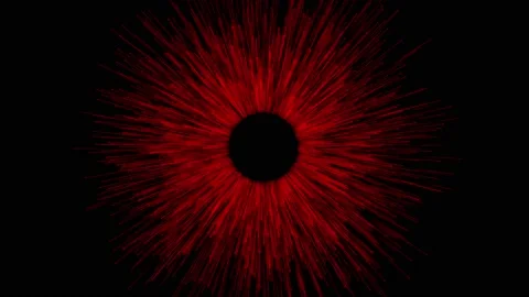 Big data processing transfer technology abstract background red Stock Footage 201042615