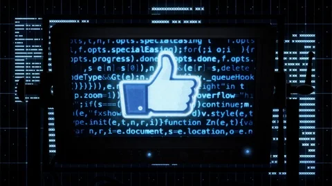 Big Data security safety control monitor Stock Footage 121344754
