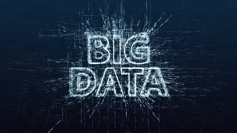 Big data storage and processing. Stock Footage 120964346