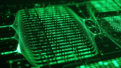 Big data technology and data science abstract background. Data scientist Stock Footage 299714382