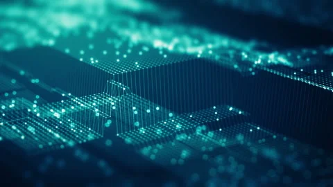Big data technology background Stock Footage 283433145