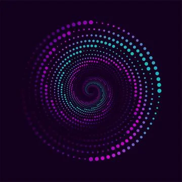 Big data technology circle design background. Internet connection イラスト素材