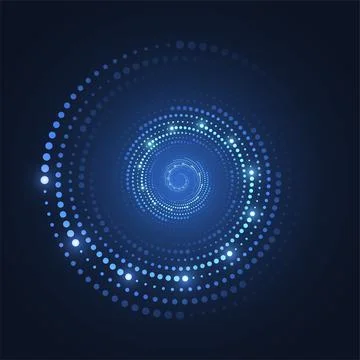 Big data technology circle design background. Internet connection 스톡 일러스트