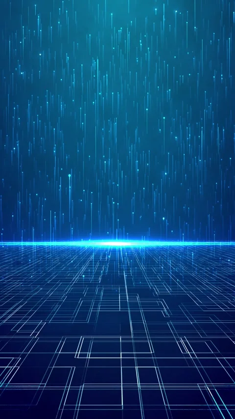 Big data technology data science Data flow Querying, analyzing, information Video stock 313682915