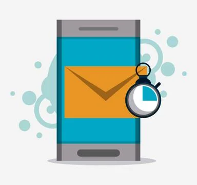 Big data technology 스톡 일러스트