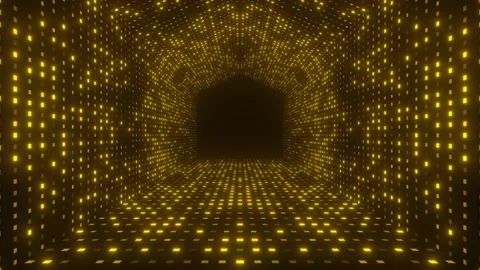 Big Data Technology Matrix Video, Digital Cyberspace Particles Wave Data Stock Footage 337221319