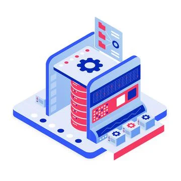 Big data technology processing engine tool system イラスト素材