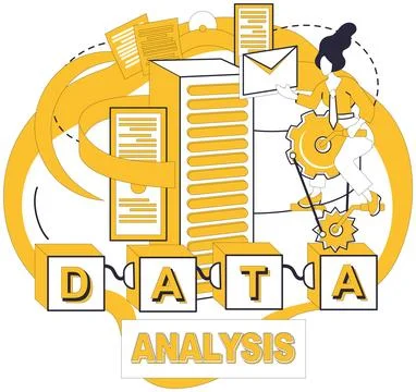Big data. Technology, wizards wand, conjures magic innovation in realm big da Illustrazione stock