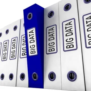 Big Data Tools Digital Toolbox 3d Rendering Stock Illustration