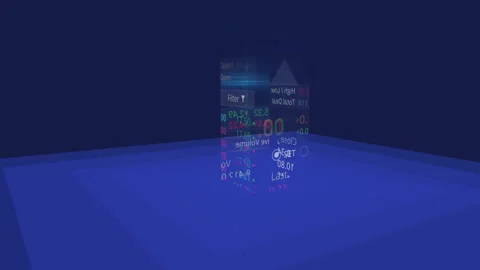 Big data for Trading 1 Stock Footage 148256868