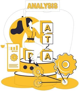 Big data vector illustration. Data processing, alchemy information, distills  Stock Illustration