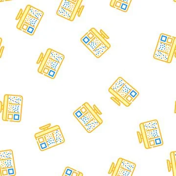 Big data vector seamless pattern Stock Illustration