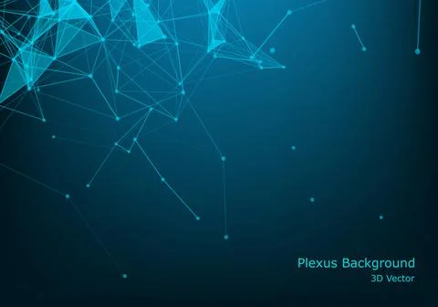 Big Data Visualization Background. Modern futuristic virtual abstract backgro Stock Illustration