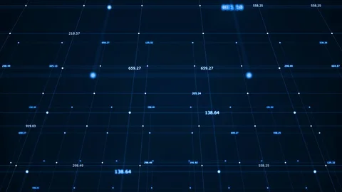 Big data visualization concept. Stock Footage 108708956