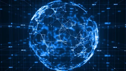 Big data visualization concept. Stock Footage 108718709