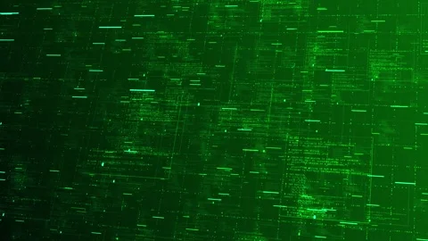Big data visualization concept glowing lines abstract technology background. 3D Video stock 313698479