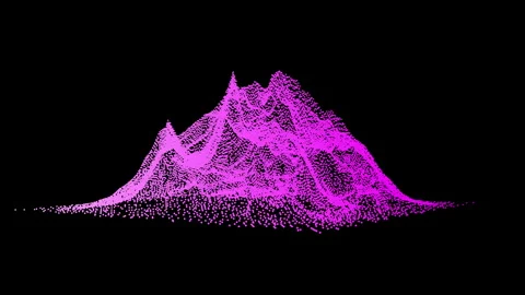 Big data visualization. Machine learning algorithms. Analysis of information. 库存影片 300232976