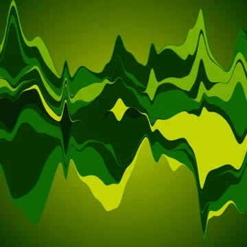 Big data visualization. Streamgraph. Futuristic infographic. Inf Stock Illustration