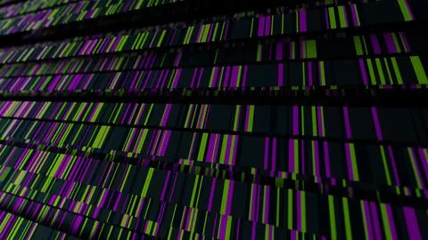 Big Data Visualization Texture Stock Illustration