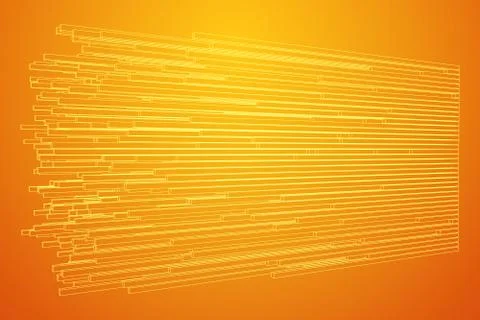 Big data visualization vector concept イラスト素材