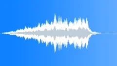 Big descent - future rocket lands Sound Effect
