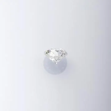 Big diamond in macro shot Stock Photos