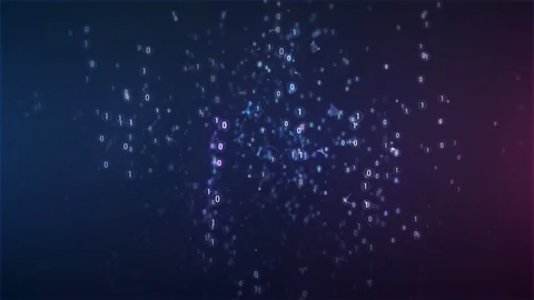 Big Digital Data Concept Apps Stock Footage 122048504