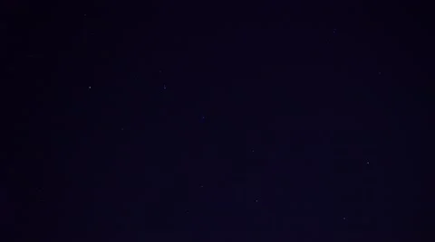 The Big Dipper Constellation Stars Stock Footage