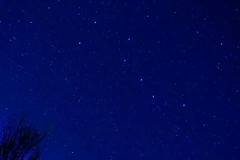 The Big Dipper in a spring night sky. Stock-Fotos