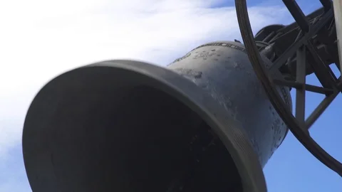 BIg doll ringing slowmotion 2 Stock Footage 86090650