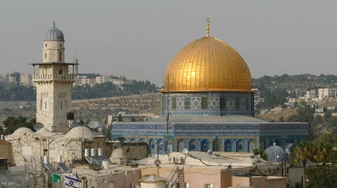 Big Dome of the Rock 4K 스톡 동영상 60998742