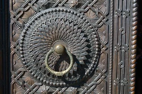 Big doorknob 写真素材