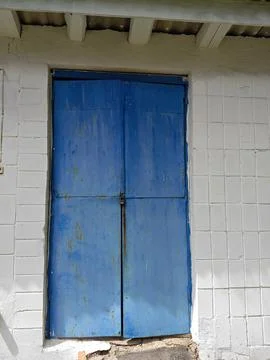 Big doors Foto stock