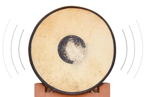 Big drum with sound Stock Photos
