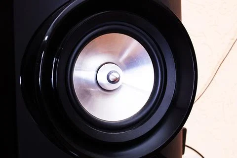 Big dynamics of the black column closeup Stock Photos