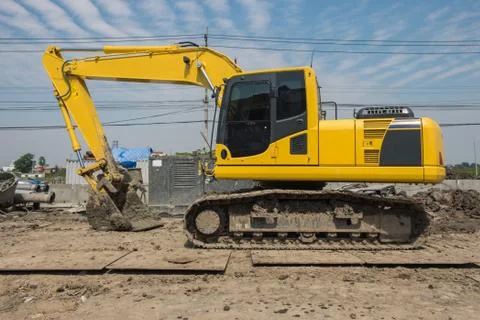 Big excavator Stock Photos