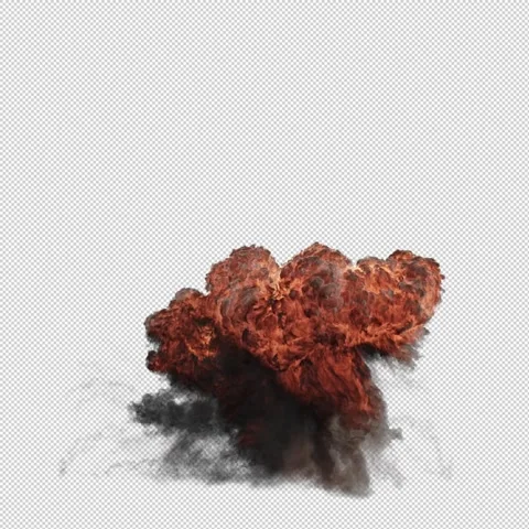 Big Explosion On Alpha Video stock 278954179